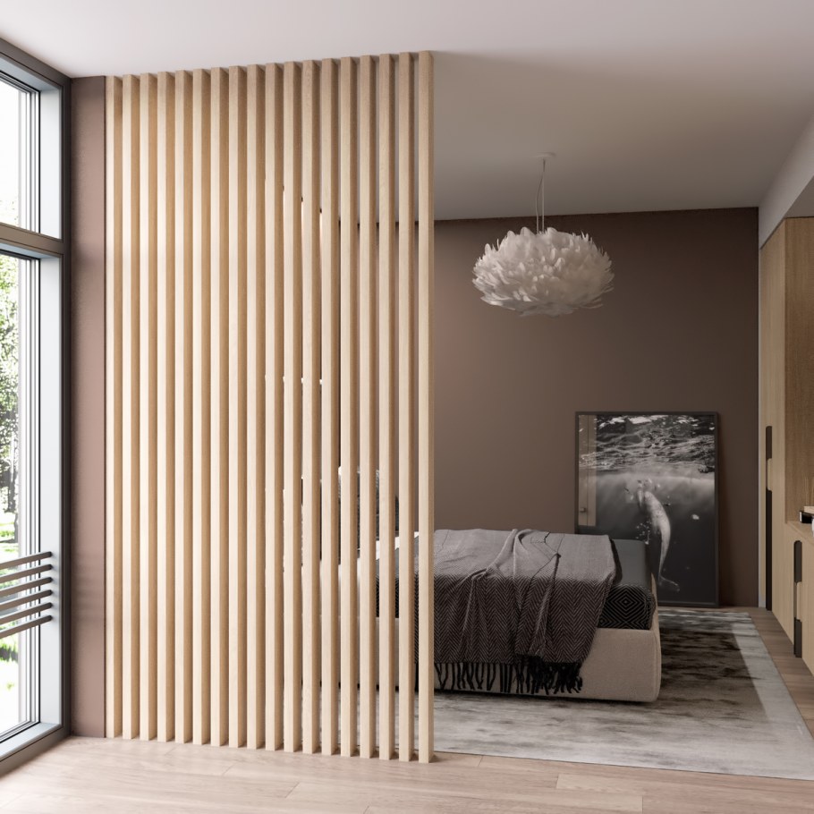 Реечные перегородки баффели