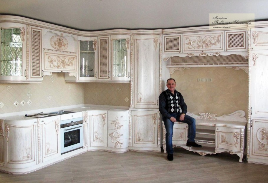 Кухня Азалия Люкс угловая Бест