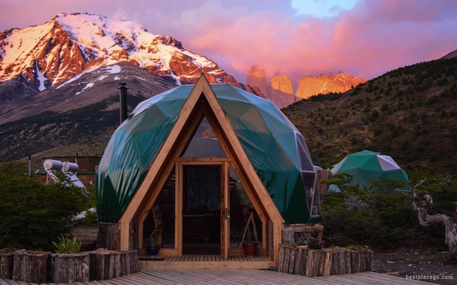 Глэмпинг ECOCAMP Patagonia