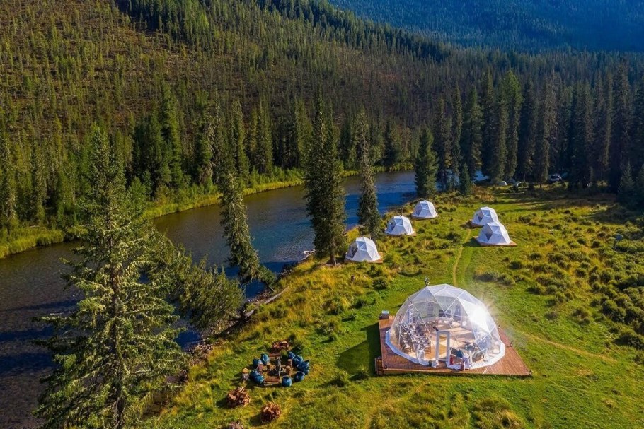 Глэмпинг мамонт Алтай