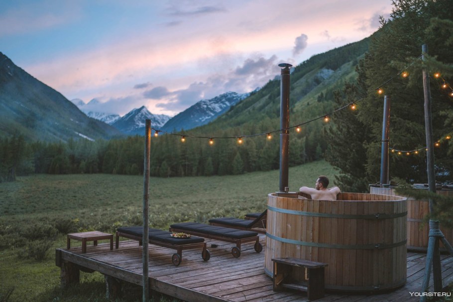 Эко-отель Whitepod, Швейцария.