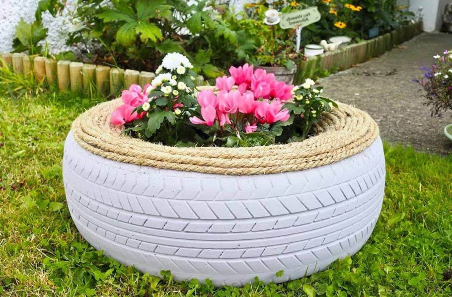 Мебель из шин