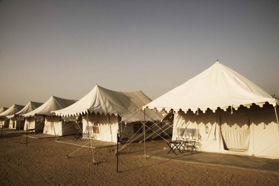 Лагерь бедуинов в Марокко