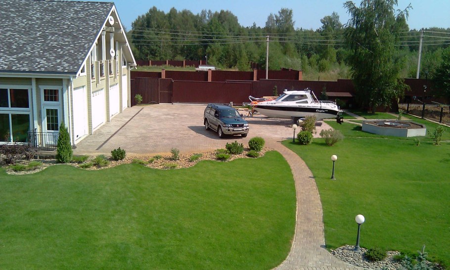 Ландшафт двора