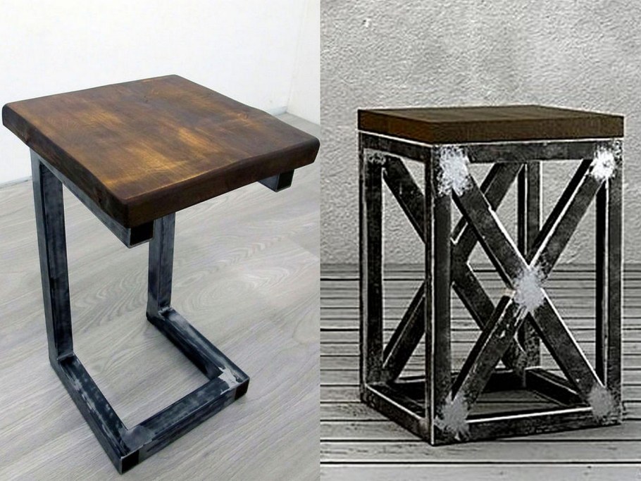 Стол лофт из трубы 40х40