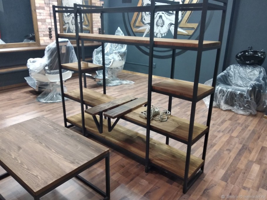 Тумба под ТВ В стиле Индастриал лофт