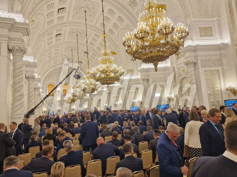 Георгиевский зал кремлевского дворца