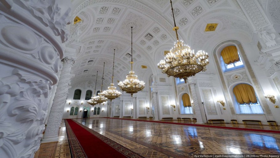 Большой Кремлёвский дворец Московский Кремль Андреевский зал