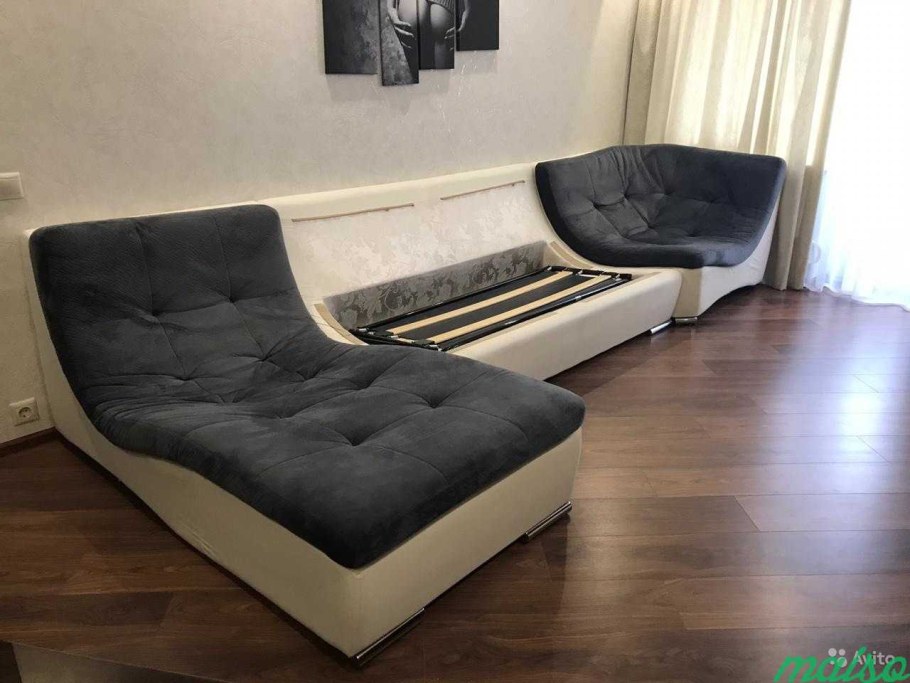 Модульный угловой диван релакс Монреаль