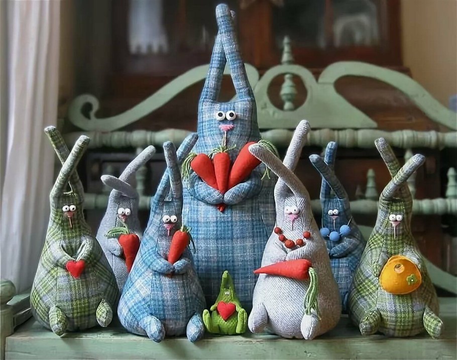 Рукодельные игрушки