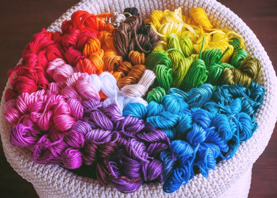 Мулине нитки для вышивания