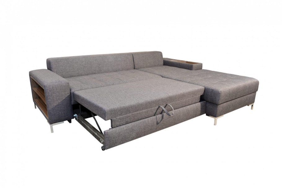 Угловой диван-кровать с ортопедическим матрасом