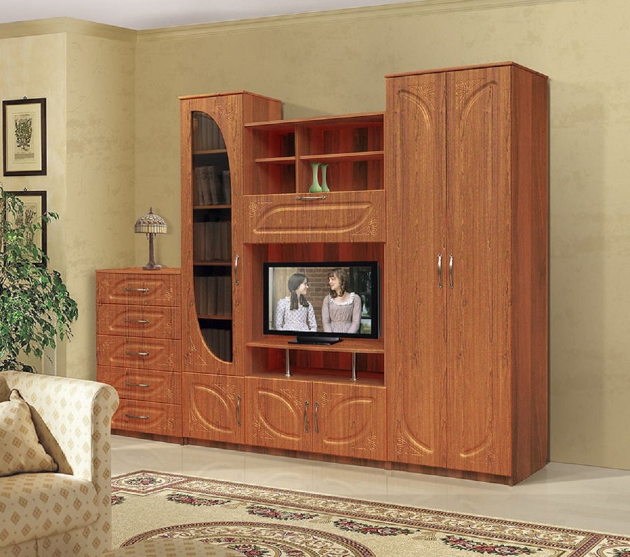 Стенка Эдвард мебельная фабрика Диал