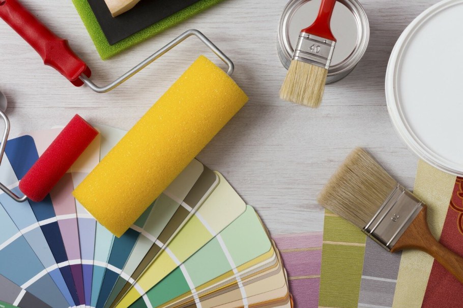 Окраска стен