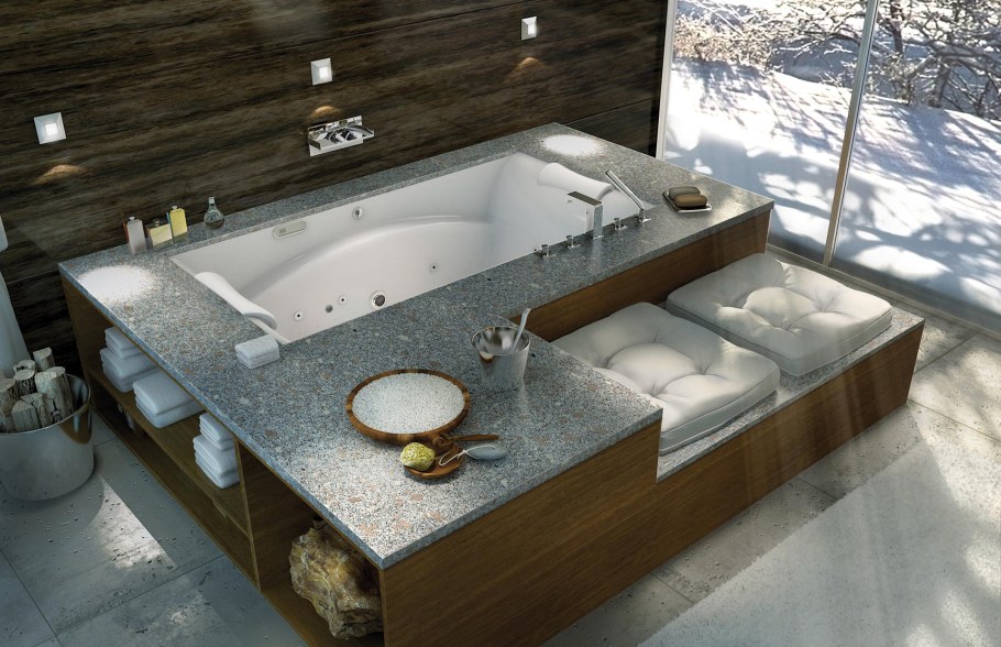 Ванна для встраивания в подиум