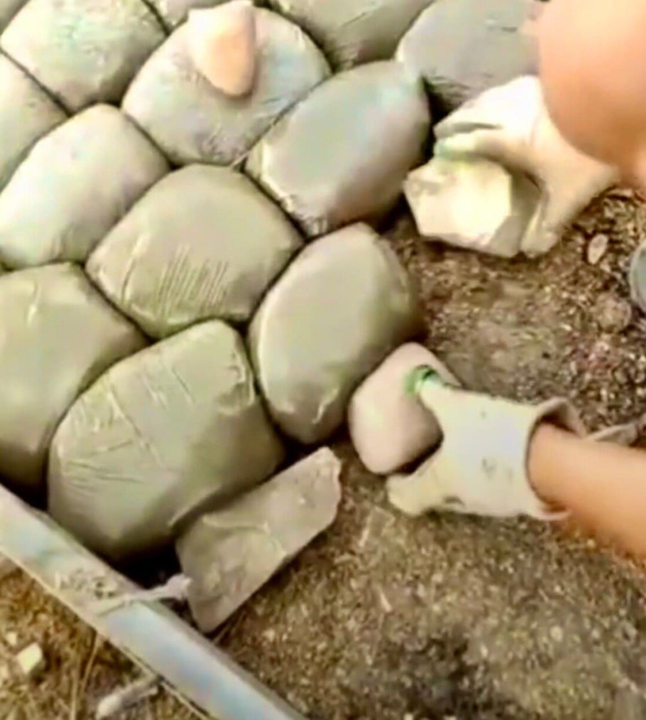 Цементные дорожки на даче