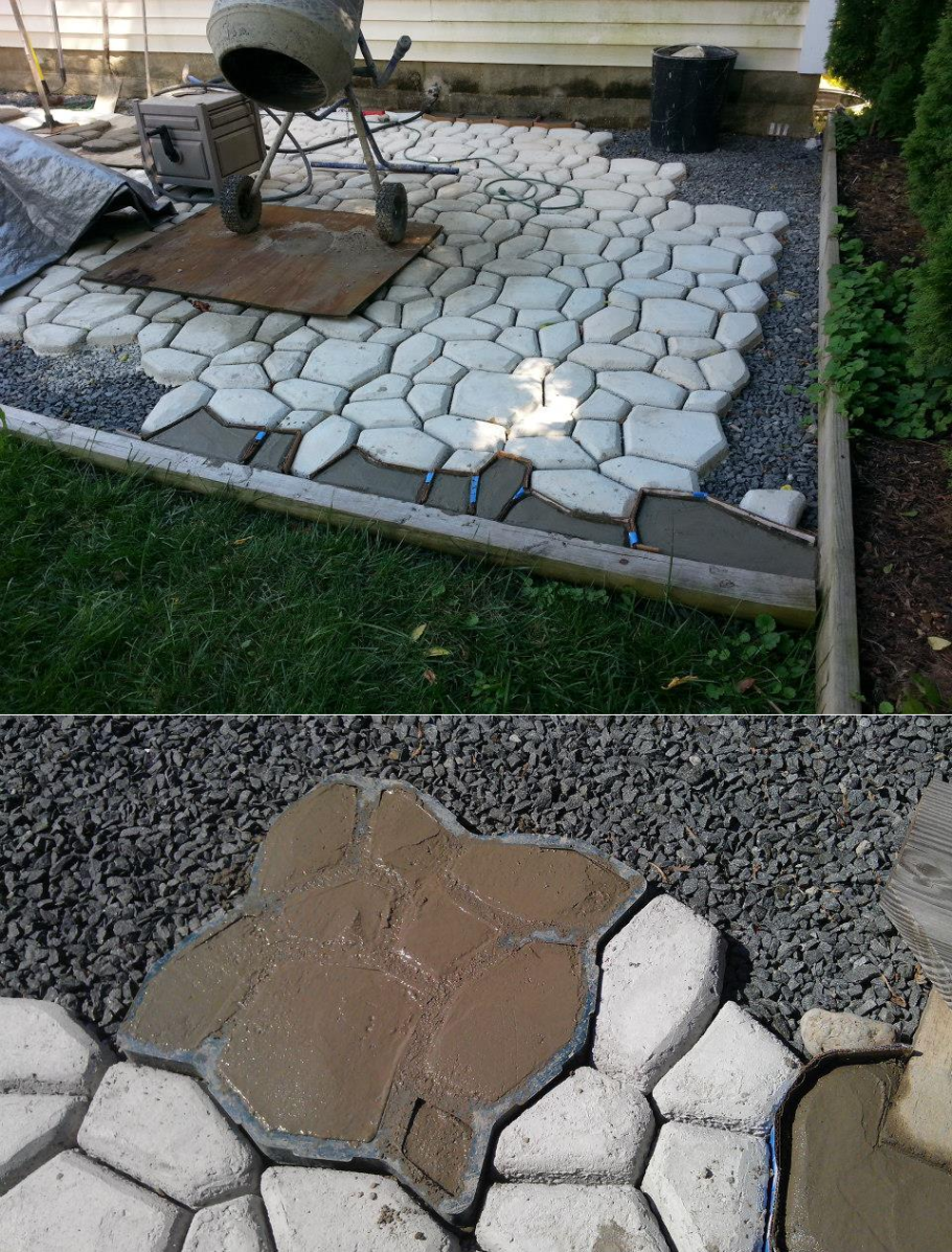 Тротуарная плитка Braer Грин галет