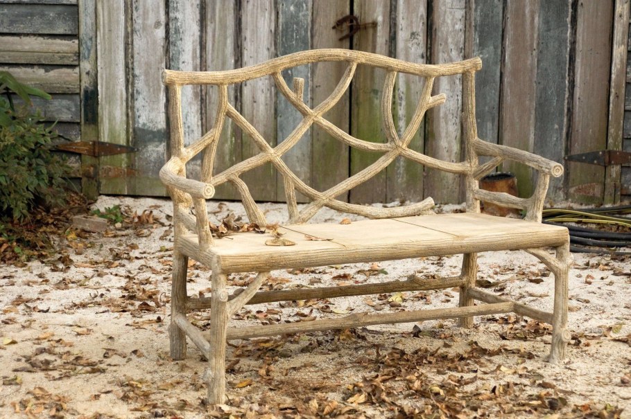 Дачная мебель из веток