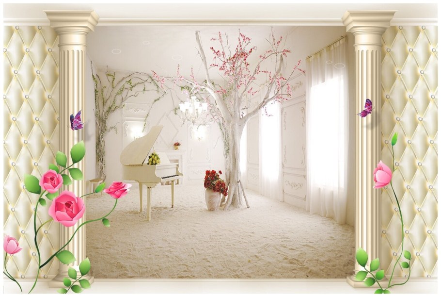 Фотообои на стену с колоннами