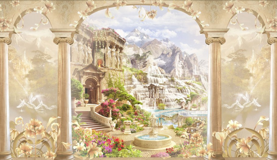 Греческие фрески Аффреско