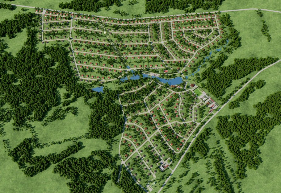 Поселки на новой Риге