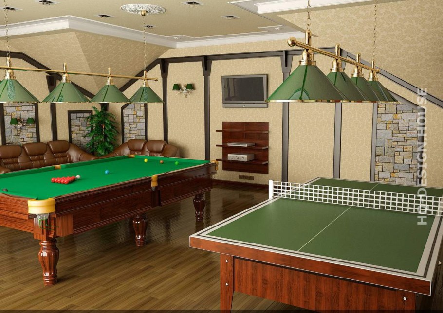 Бильярдная на даче