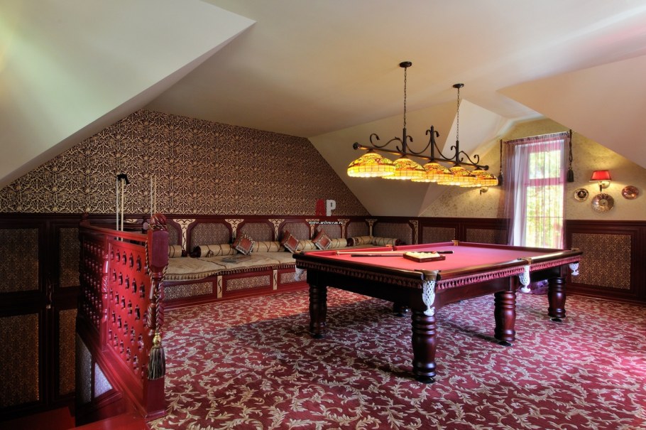 Дворец Шенбрунн бильярдная комната
