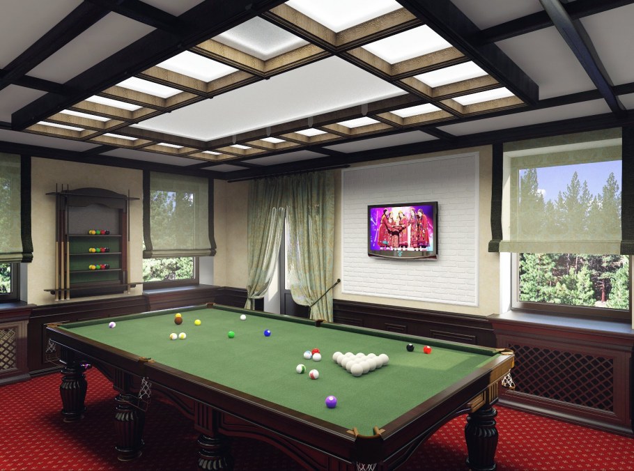 Александровский дворец биллиардная