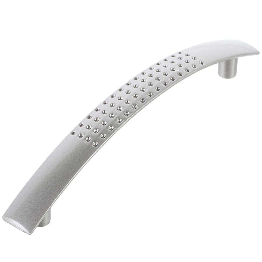 Ручка-скоба Boyard rs008sn 96 мм металл цвет матовый никель