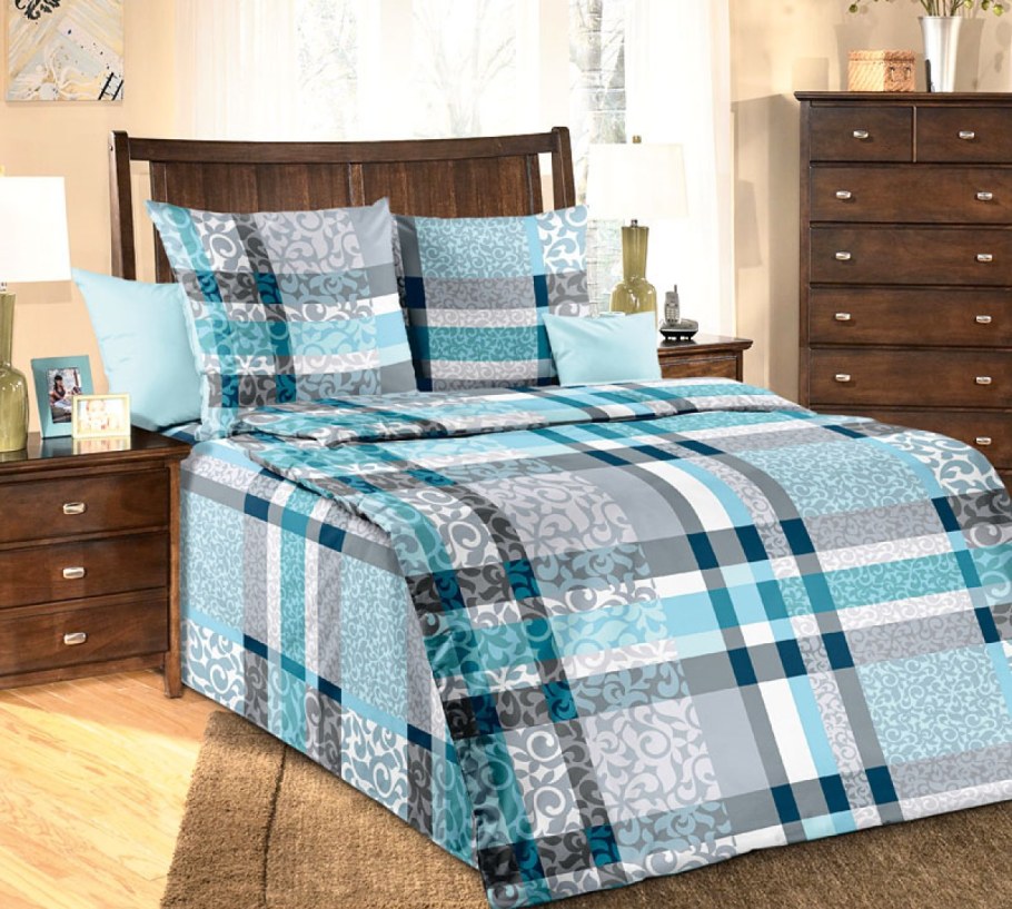 КПБ перкаль Снежная Долина