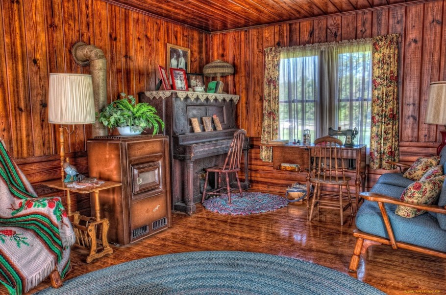 Дачный домик изнутри