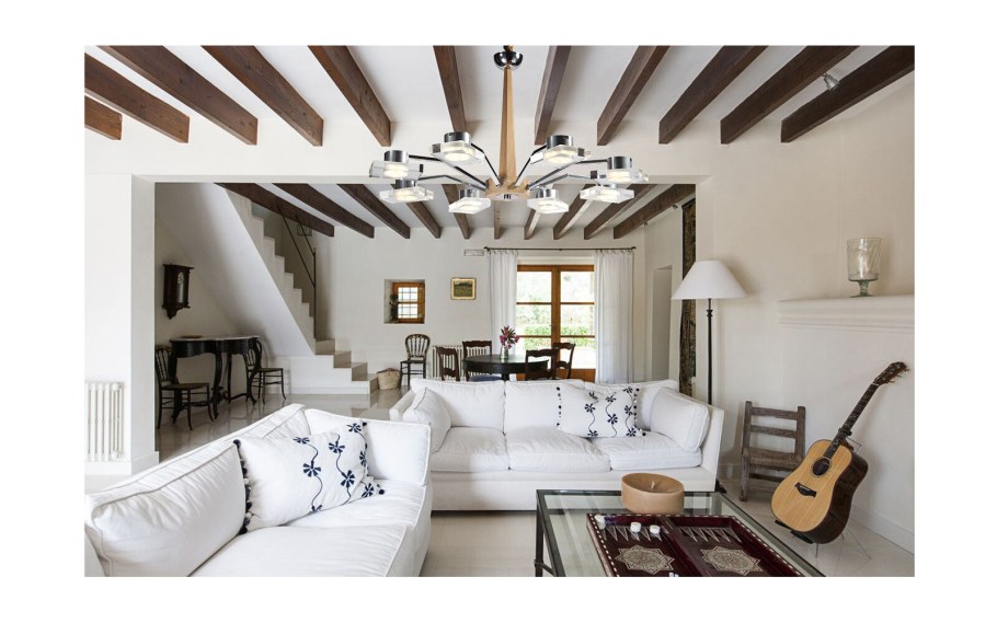 Декоративные балки в интерьере