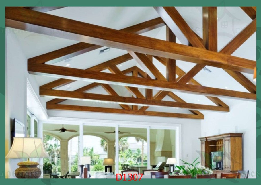 Декоративные потолочные балки