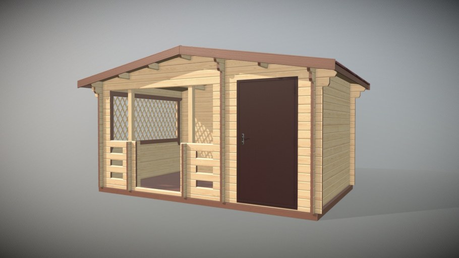 Летняя кухня брус