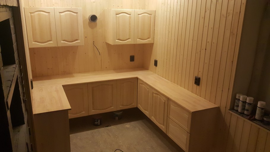 Самодельная мебель для кухни