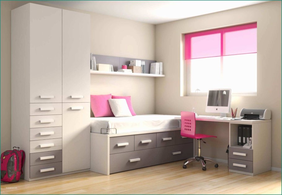 Мебель в комнату для подростка девочки