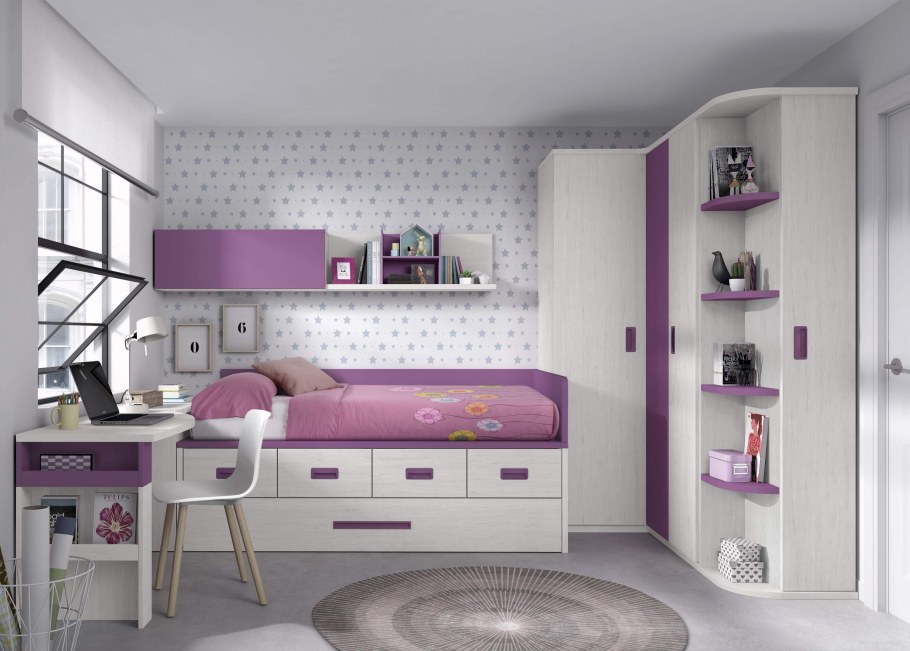 Дизайнерские комнаты для девочек