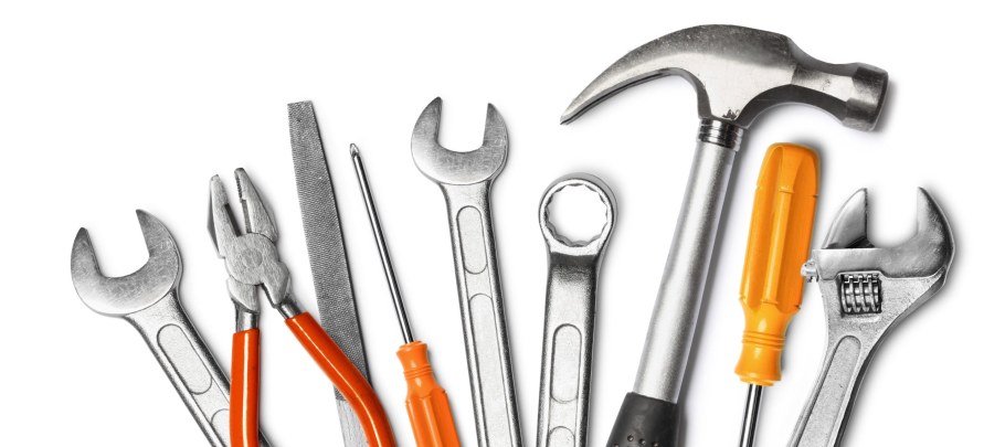 Инструменты для ремонта без фона
