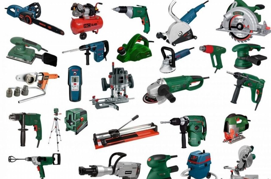 Электроинструмент и приспособления