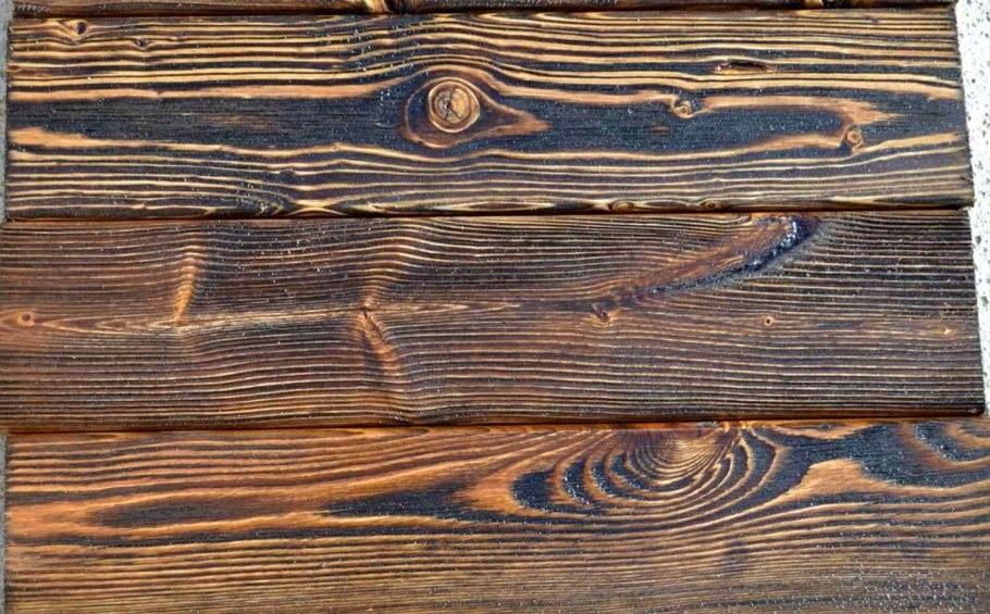 Старение дерева брашировка