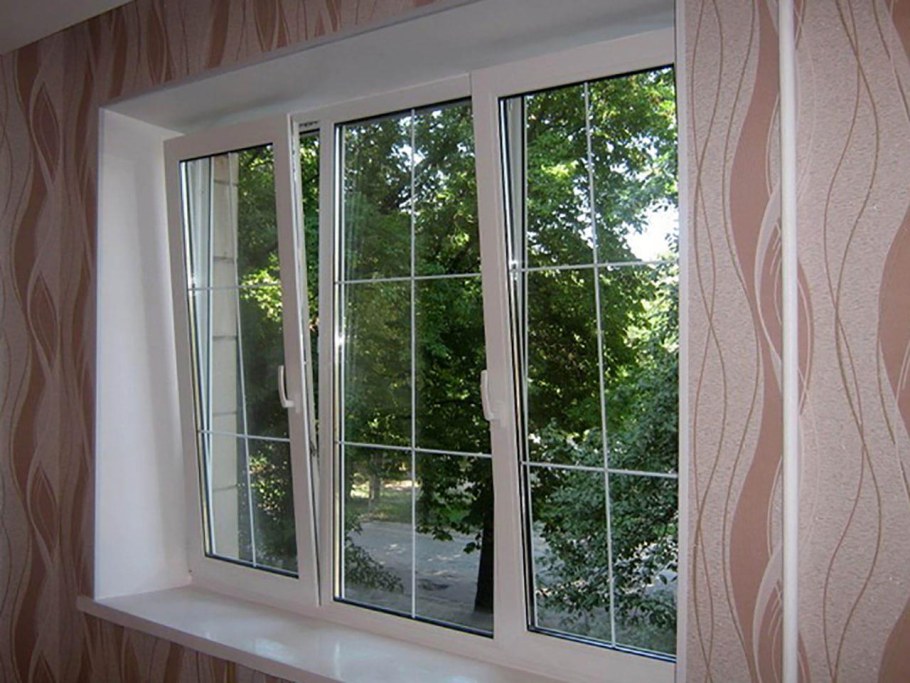 Пластиковые окна со шпросами