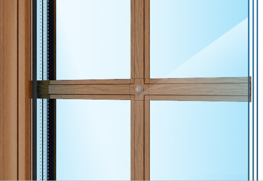 Шпросы на окнах 18 мм