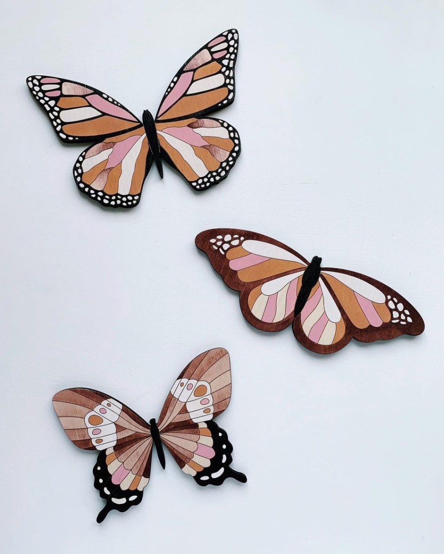 Декоративные наклейки бабочки