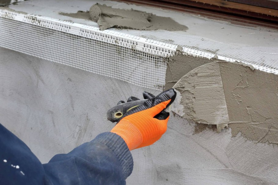 Штукатурка наружных откосов