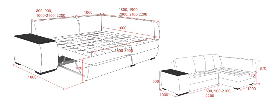 Мини Бест 3 диван