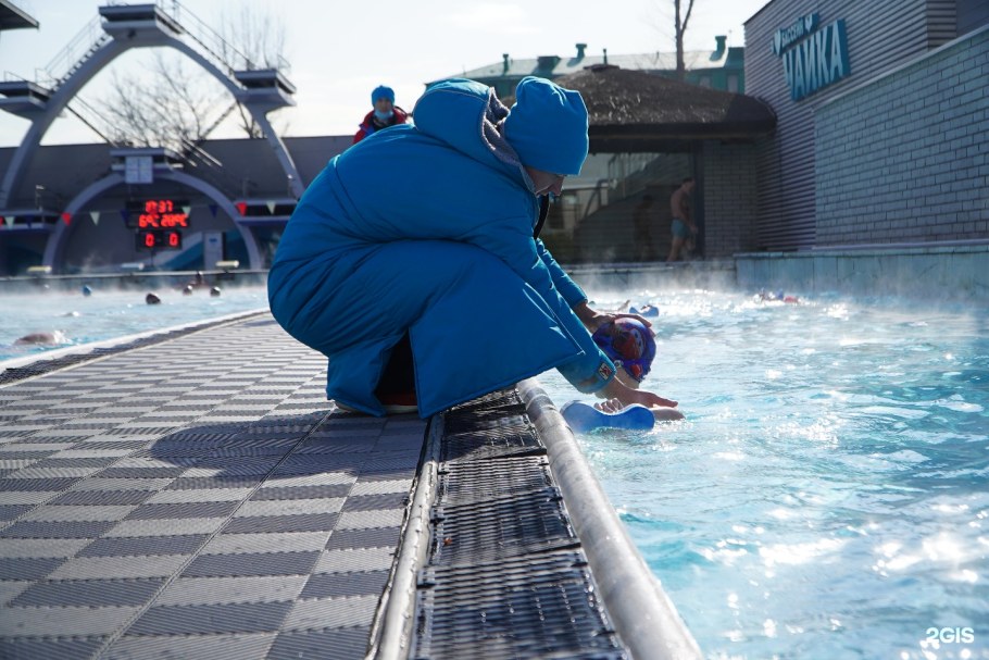 Бассейн Чайка ночной заплыв