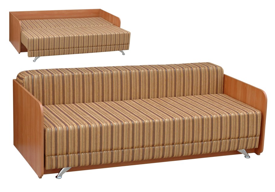 Диван со спинкой-ящиком