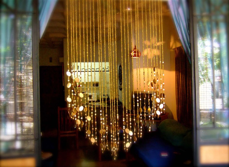 Деревянные занавески