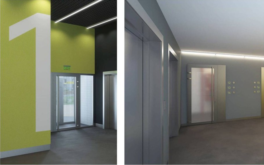 Полис на Комендантском отделка