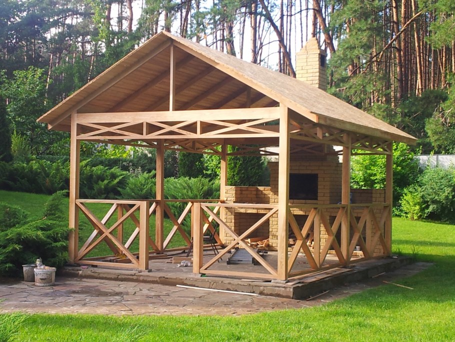 Модель беседки "Грин Вуд"